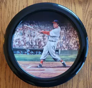 STAN MUSIAL: 5 HR DOUBLEHEADER-COLLECTIBLE 8" PLATE-FRAMED-BRADEX w/COA-EX - Picture 1 of 4