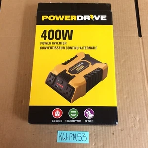 POWERDRIVE PDI400 400 WATT POWER INVERTER NOS - Picture 1 of 5