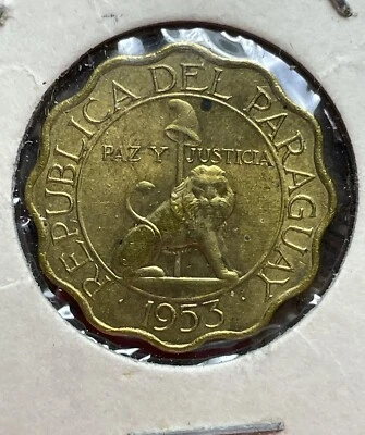 1953 PARAGUAY 25 CENTIMOS - Image 1 of 4