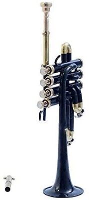 Piccolo Trumpet Bb Pitch Black Color With Hard Case And Mp • 142.90€