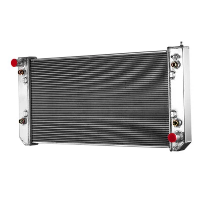 4-Row Aluminum Radiator Fit 2003-2007 Chevy/GMC C4500 C5500 C6500 Kodiak Topkick - Image 1 of 4
