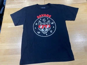 ENDLESS BUMMER Savage Graphics Black T-Shirt - Youth Sz M - Picture 1 of 5