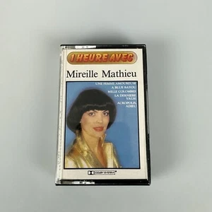 K7 CASSETTE AUDIO TAPE 1 HEURE AVEC MIREILLE MATHIEU - Picture 1 of 4