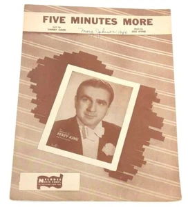Five Minutes More-1946-Henry King-4 Page-Sheet Music - Bild 1 von 2