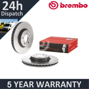 Fits Audi A4 2015- A5 2016- Q5 2016- + Other Models Brembo Front Brake Disc #1 - Picture 1 of 4