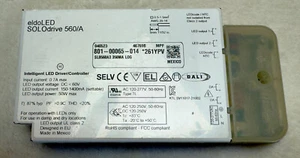 eldoLED SOLOdrive 560/A 50w DALI dimmable constant current LED driver 2 output - Picture 1 of 1