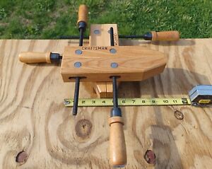 Set of 2 Pair Vintage Craftsman 10” Wood Clamps Excellent Condition Never Used