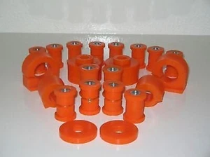 Triumph Herald Vorne & Hinten (Voll) Set Mit Buchsen IN Poly - FloFlex - Bild 1 von 2