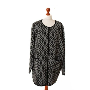 NUEVO punto negro mujer PERSONA BY MARINA RINALDI talla XL 13031 - Imagen 1 de 6