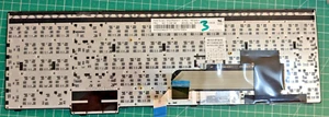 Clavier Lenovo ThinkPad E570 E575 UK 01AX149 PK1311P1A12 SN20K93317 POUR PIÈCES - Photo 1/2