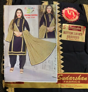 Unstitched Punjabi Pakistani Salwar Suite Party Wear - Picture 1 of 1