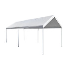 Metal Steel Frame Canopy Top Carport Shelter Reinforced Leg Shade 10X15x8.5' 150