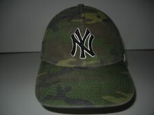 '47 NEW YORK NY YANKEES Green/Brown CAMO MLB BASEBALL HAT Team Fan Cotton Cap