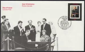 PIERRE ELLIOTT TRUDEAU. PRIME MINISTER = Official FDC Canada 2001 #1909 - Picture 1 of 2