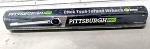 Torque Wrench Pittsburgh Professional 1/2-inch Drive Click Stop  - Picture 1 of 2