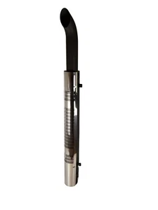 Auspuff Schalldämpfer mit Hitzeschild und Luftabsaugung für Case MX100, MX110 - Bild 1 von 2