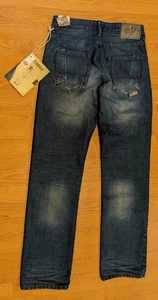 Pantalones de mezclilla para hombre PRPS Button-Fly E63P70X - 30 (33,75" entrepierna) nuevos con etiquetas - Imagen 1 de 13