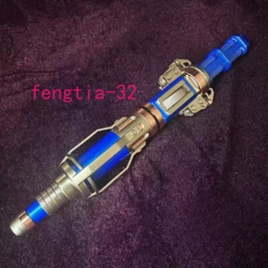 NUEVO Destornillador sónico Doctor Who 12th Doctor LED destornillador sónico de metal azul - Imagen 1 de 8