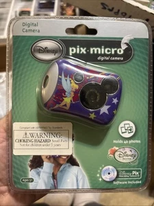 DISNEY Pix Micro Digital Camera Tinkerbell Sassy NEW Unopened - Foto 1 di 3