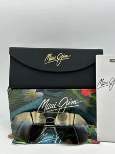 MAUI JIM Polarized Sunglasses MJ 786 16M Lava Tube Matte Gold HCL Bronze NIB - Picture 1 of 6
