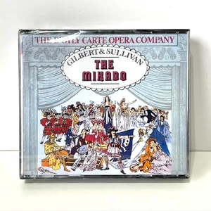 The Mikado 2 CD Music Album by The D'Oyly Carte Company Gilbert & Sullivan Opera - Imagen 1 de 3