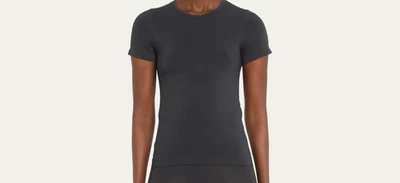 Чехлы мягкий разглаживающий бесшовный короткий рукав футболка графит размер S AP-TSH-0184 - Изображение 1 из 4