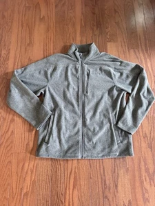 Veste d'extérieur Merrell randonnée homme tricot polaire taille L fermeture éclair complète vert - Photo 1/9