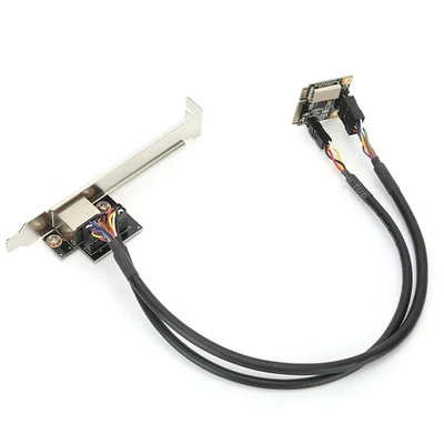 Network Card Mini PCI E To Gigabit Desktop Computer Accessory Wired Free Drive - Image 1 of 4