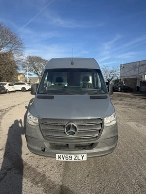 Mercedes Sprinter MWB - 314 CDI - Gray - 2019 - 80,000 Miles - 1 Owner - No vat. - Image 1 of 4