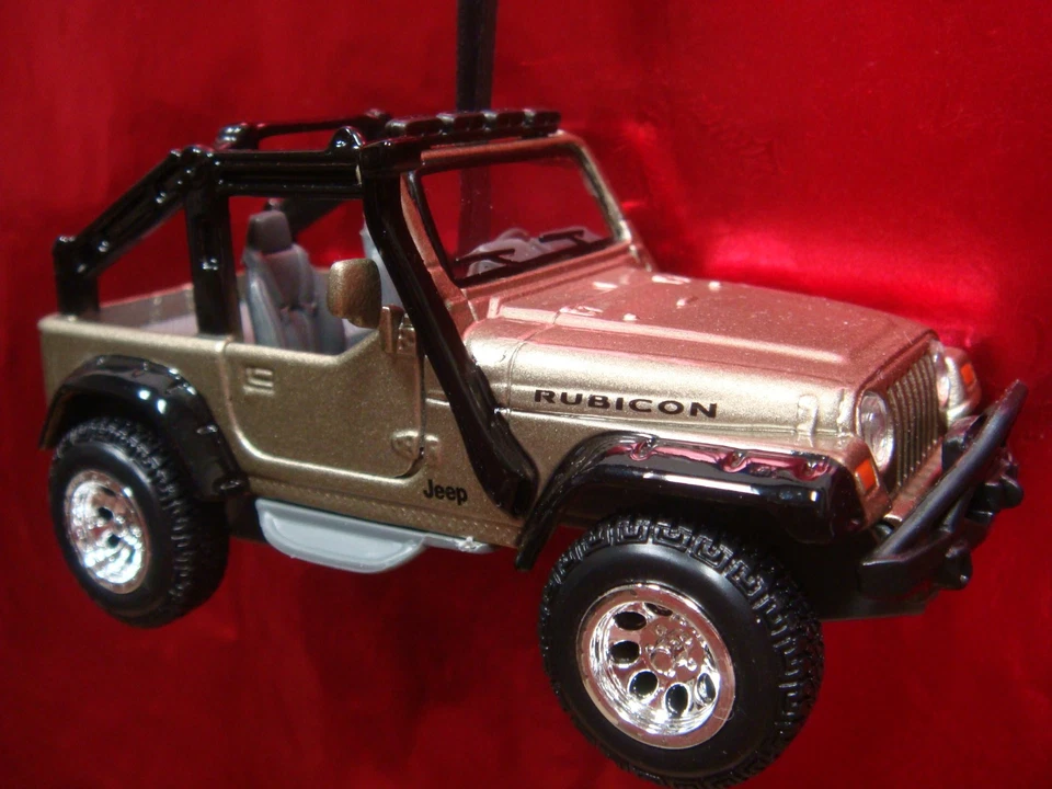 2003 04 JEEP WRANGLER 4x4 LIFTED JK RUBICON X w/ SNORKLE CHRISTMAS ORNAMENT - Image 1 of 1