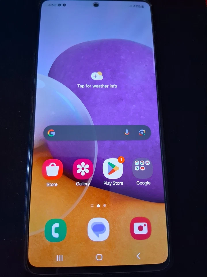 SAMSUNG Galaxy A72 (256GB, 8GB) 6.7", Snapdragon 720G, 5000mAh Batería Doble SIM  Foto 1 de 4