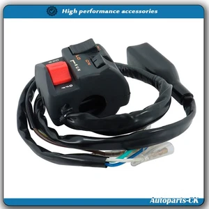 Switch Kill/Light/Hi/Low/On/Off Black For Honda ATC 350X 1986 - Picture 1 of 12