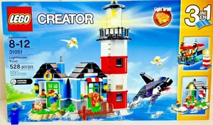 (31051) Lego Creator 3-in-1: Lighthouse Point New Sealed Retired Beach Whale - Picture 1 of 6