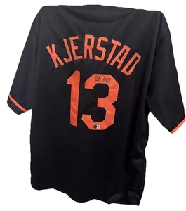 Heston Kjerstad Autographed Custom Jersey (JSA) - Picture 1 of 4