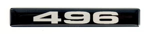 496 Cubic Inch Emblem (B) Standard SATIN - Foto 1 di 2