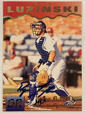 1995 Signature Rookies Ryan Luzinski Autograph /6000 #17 Baseball Dodgers