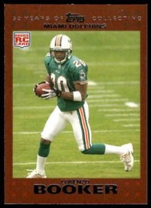 2007 Topps #310 Lorenzo Booker SN Copper #/2007 Miami Dolphins - Bild 1 von 2