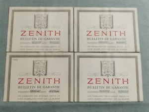 Zenith Vintage lot n. 3 of 4 pcs warranty 1950's used rare to find - Imagen 1 de 7