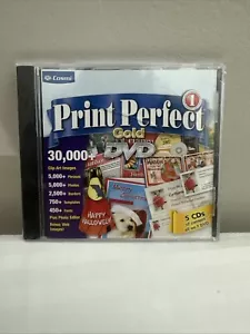 Print Perfect Gold DVD 30,000+ Clip Art Images and More - Picture 1 of 2