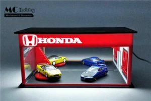 MC Hobby 1:64 Acrylic Diorama Led Light Model Car Showrooms - Picture 1 of 14
