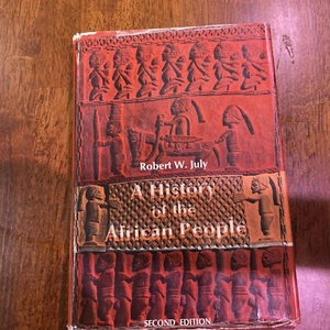 A History of the African People by Robert W. July Second Edition - Picture 1 of 4