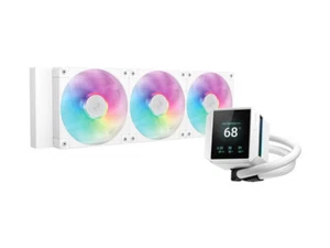 Liquid CPU Cooler - DeepCool MYSTIQUE 360 WH ARGB 360mm AIO - Picture 1 of 1