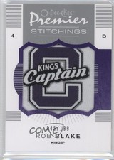 2007-08 O-Pee-Chee Premier Stitchings /199 Rob Blake #PS-BL HOF