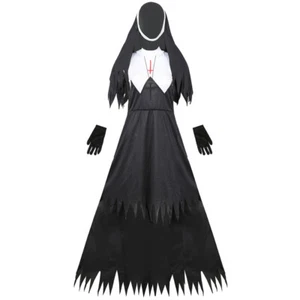 Nun Costume Outfit Halloween Costumes Women Halloween Cosplay - Picture 1 of 2
