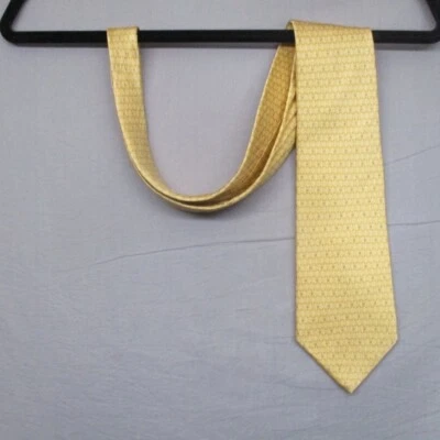 Corbata Zylos Platinum George Machado 100 % seda dorada para hombre talla O/S Foto 1 de 4