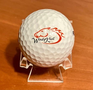 Windy Knoll Golf Club (Ohio) Logo Golf Ball - Picture 1 of 1