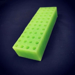 Silicone suppository mould - reusable, sterilised 48 X 2ml - Picture 1 of 9
