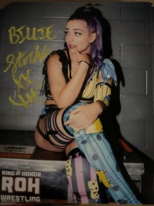 8x10 Photo AEW ROH Billie Starkz Signed Auto Autograph - Picture 1 of 1
