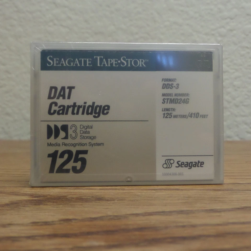 Seagate Tape-Stor STMD24G DAT Cartridge - Image 1 of 1
