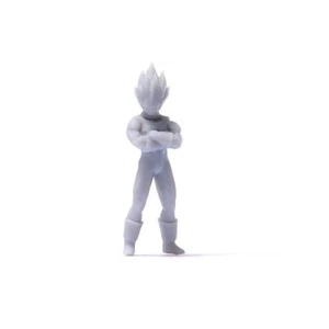 Unpainted 1/64 Saiyan Bejīta Anime Model Doll Miniature Scene Diorama Figure Toy - Picture 1 of 5